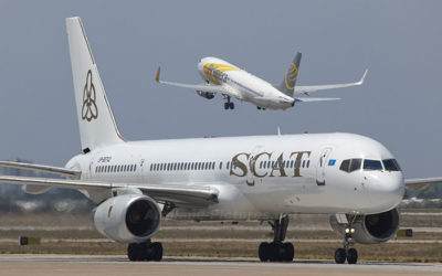 ყაზახური ავიაკომპანია SCAT Airlines ფრენის სიხშირეს ზრდის