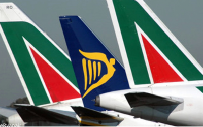 ავიაკომპანია Ryanair-ი Alitalia-ს ყიდულობს