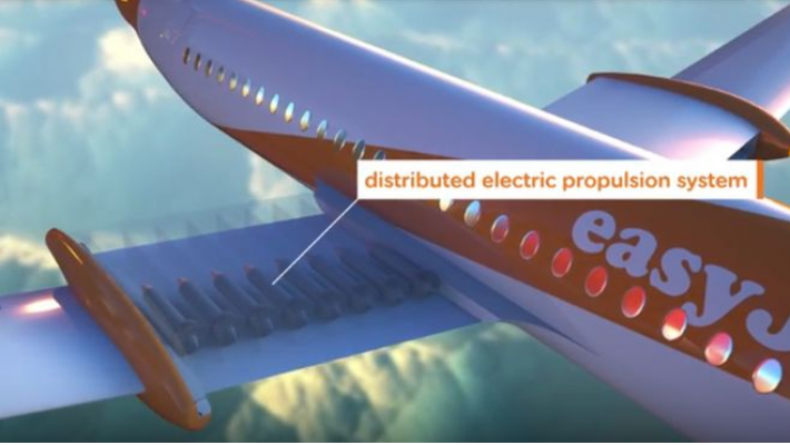 ავიაკომპანია EasyJet-ი ელექტრობატარეებიანი თვითმფრინავის შექმნას აპირებს