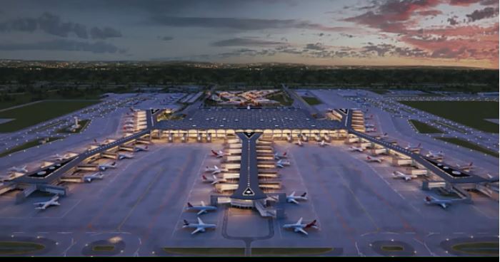 როგორი იქნება მსოფლიოში ერთ-ერთი ყველაზე დიდი, სტამბოლის აეროპორტი (ვიდეო)